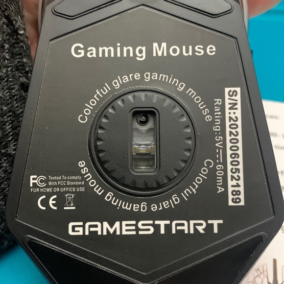 New Bengoo gaming mouse wired optical computer laptop gamer LED - Picture 5 of 7